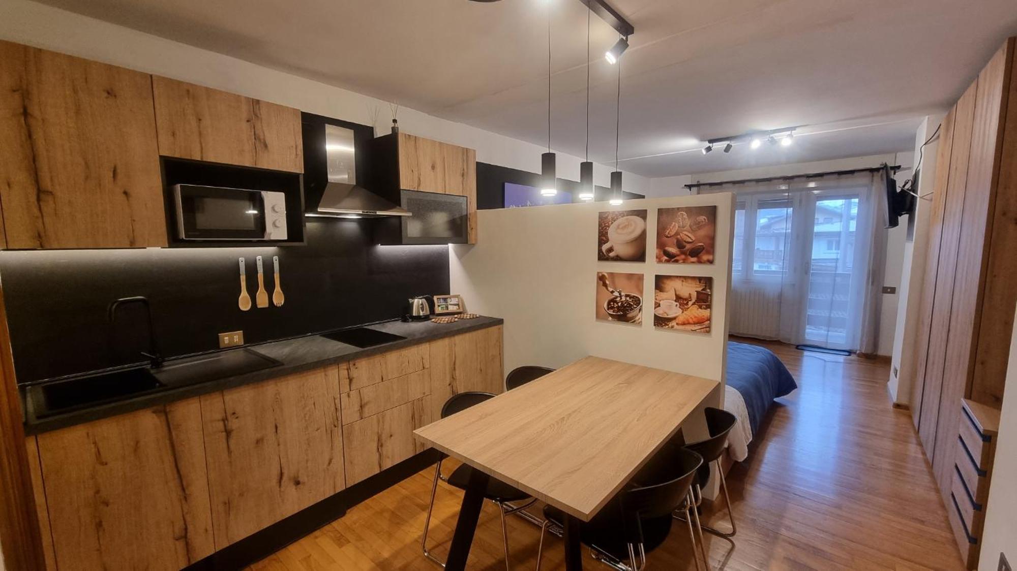 Studio Apartment Ariston In Centro A Cortina 코르티나 담페조 외부 사진
